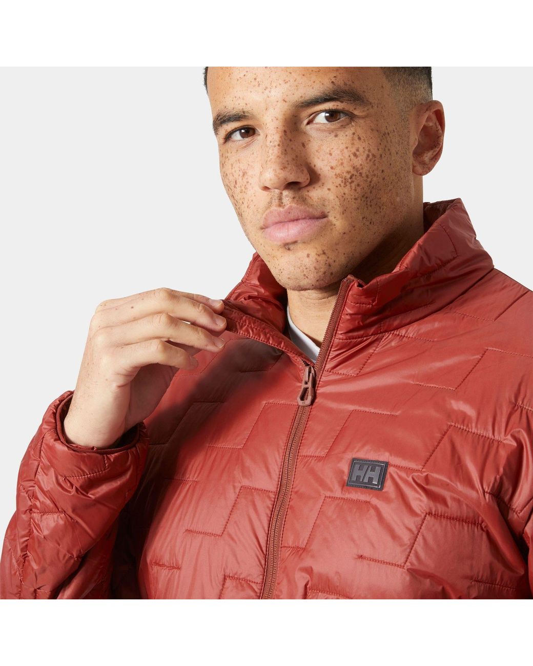 Helly Hansen Red Lifaloft Lightweight Insulator Jacket for men