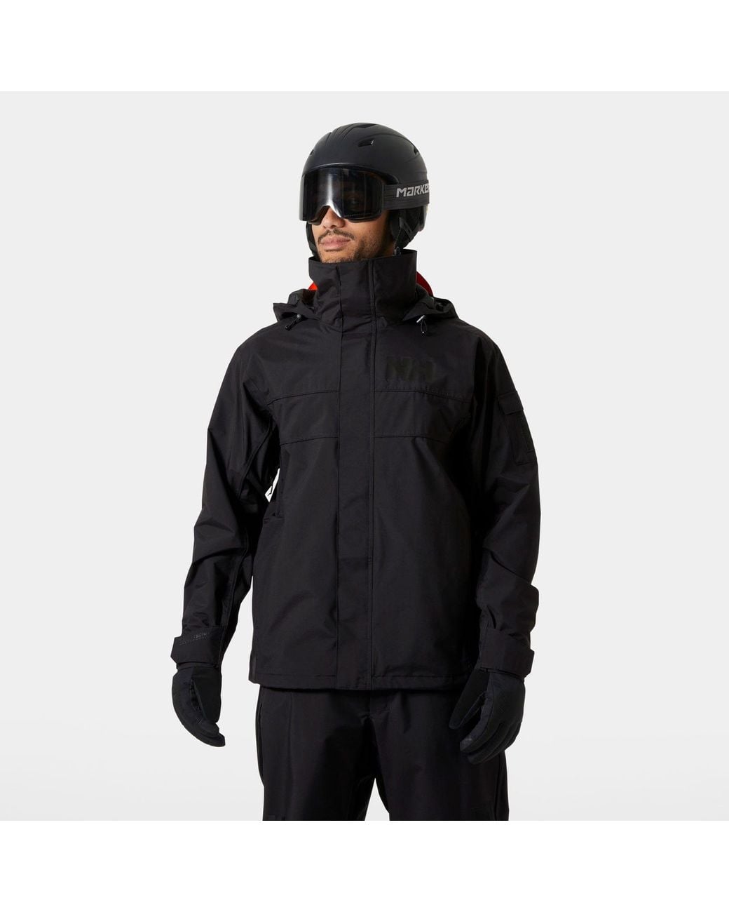 Helly Hansen Black Ullr D Shell Jacket