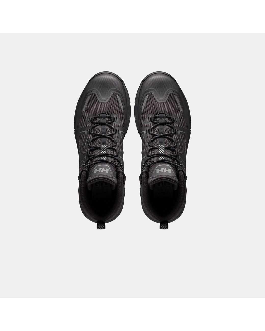 Helly Hansen Black Cascade Mid Low-Cut Helly Tech Boots for men