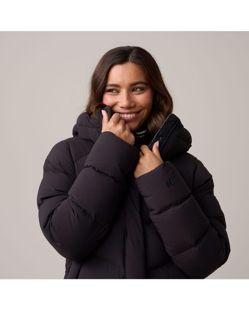 Helly Hansen Black Helly Puff Down Parka