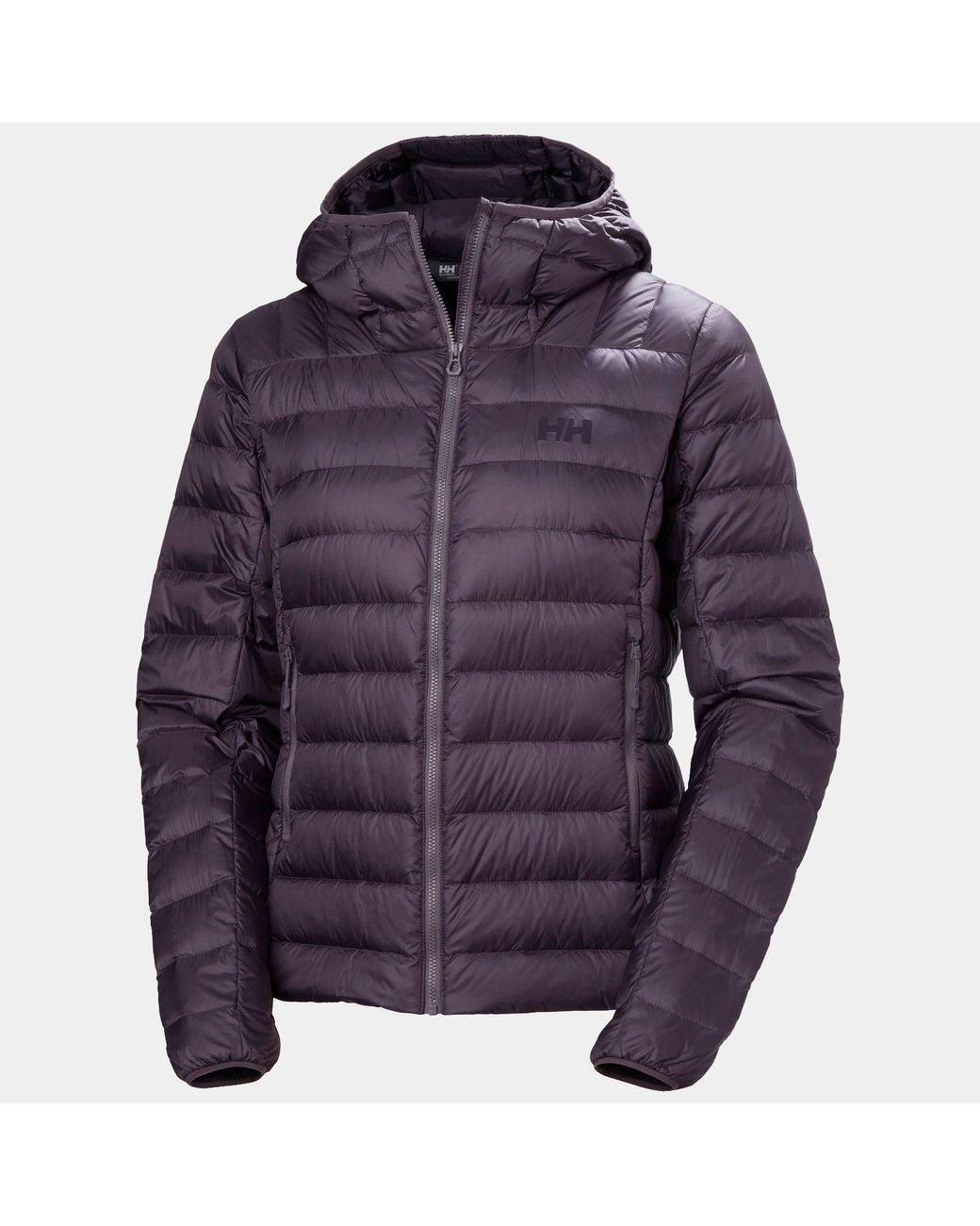 Helly Hansen Purple Verglas Down Hybrid Hooded Jacket 2.0