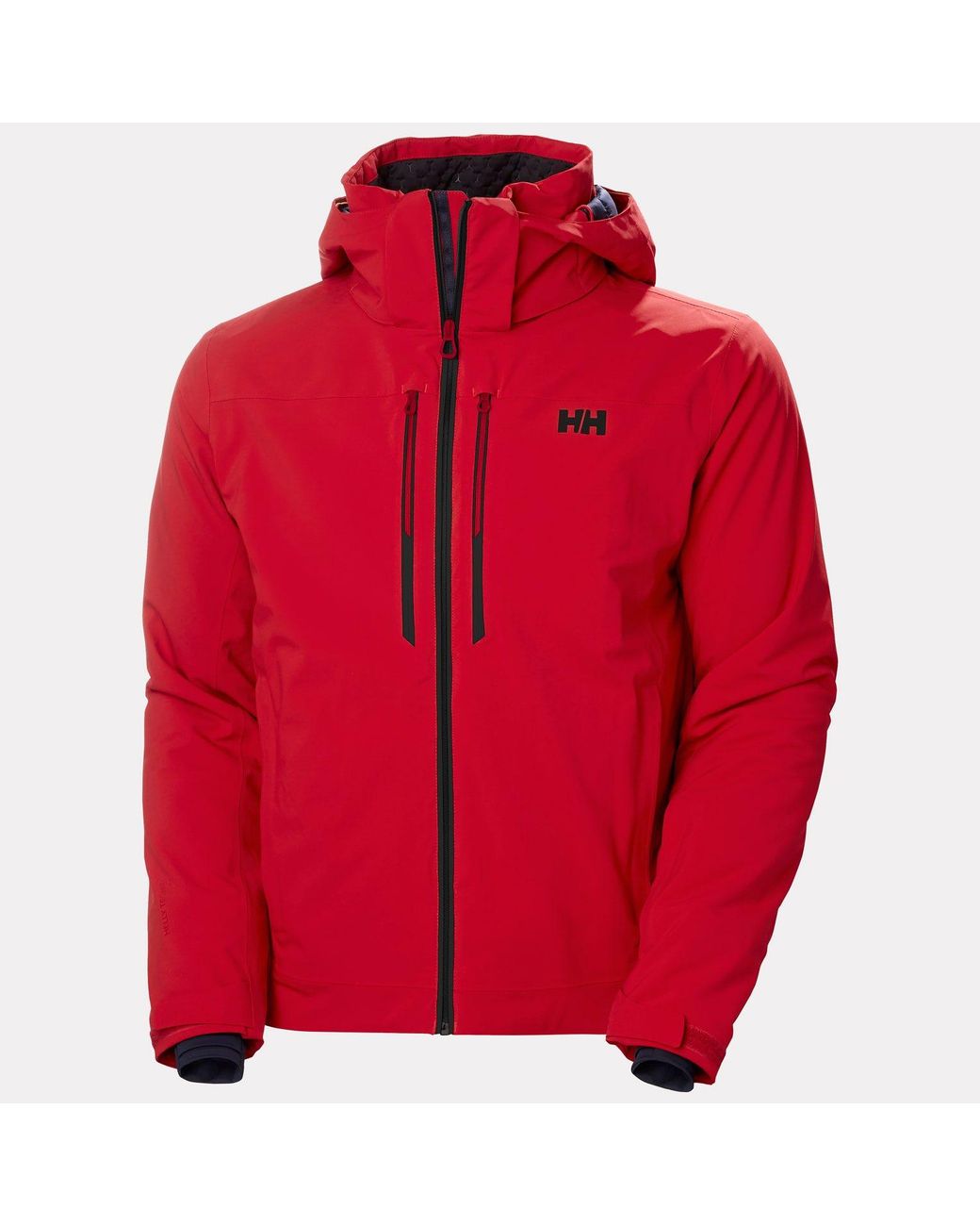 Helly Hansen Red Alpha Lifaloft Insulated Ski Jacket for men