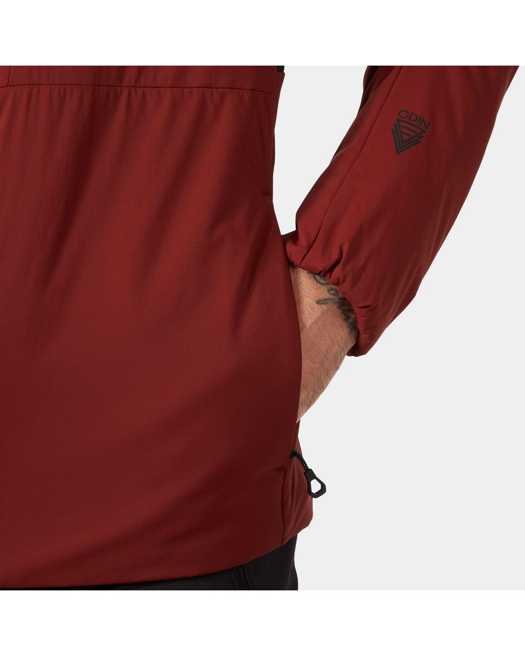 Helly Hansen Red Odin Stretch Hood Insulator 2.0 for men