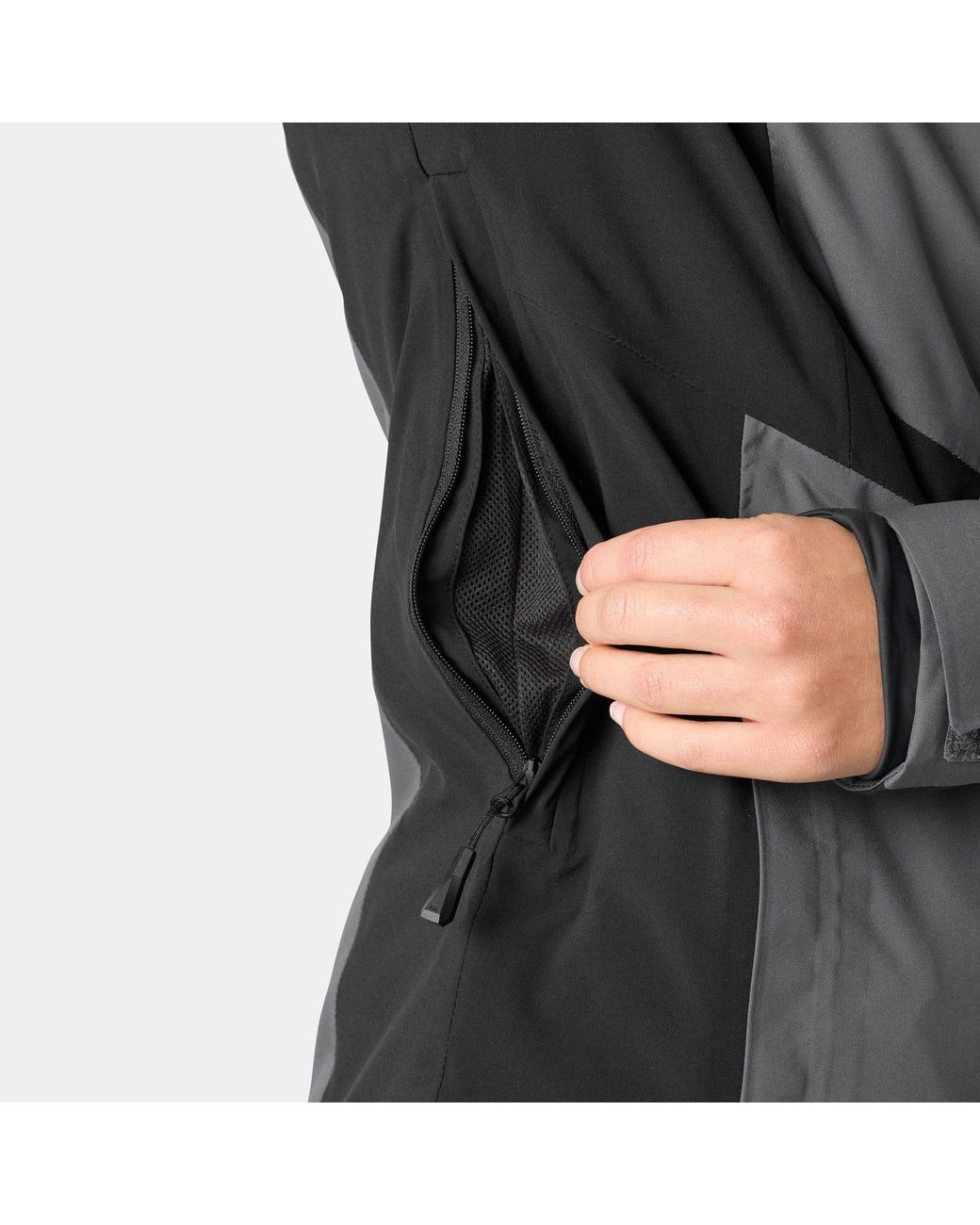 Helly Hansen Gray Courchevel Ski Jacket