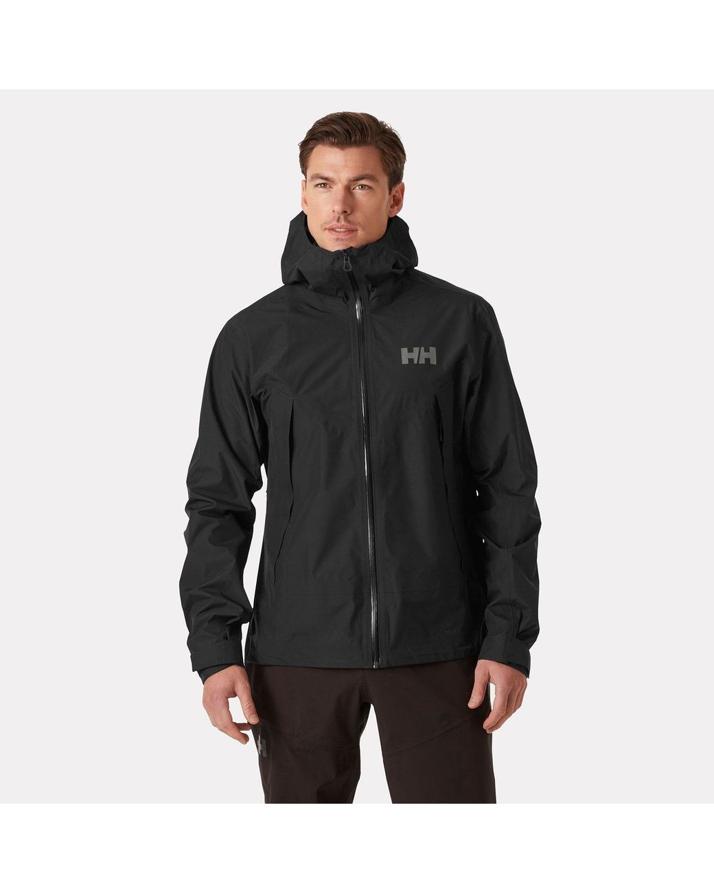 Helly Hansen Black Verglas Infinity Shell Jacket 2.0 for men