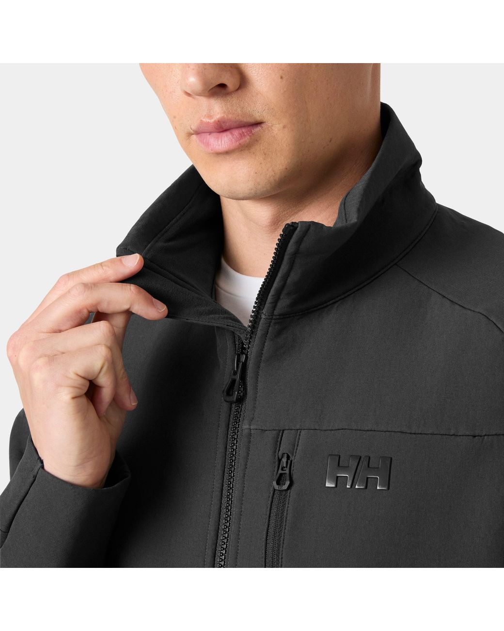 Helly Hansen Black Hp Stormbreaker Jacket for men