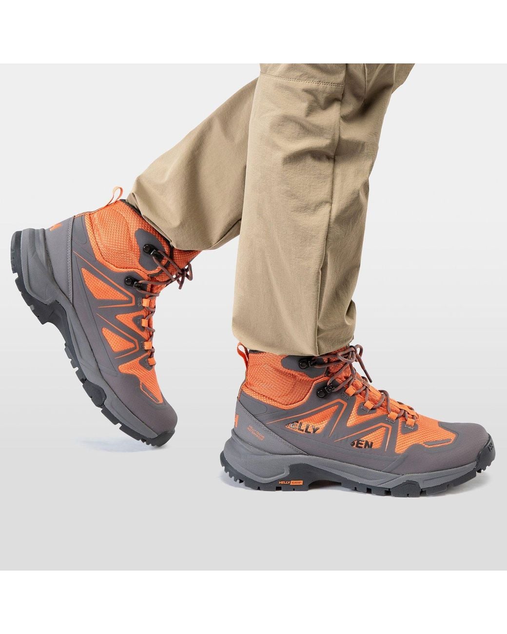 Helly Hansen Brown Cascade Mid Helly Tech Boots for men