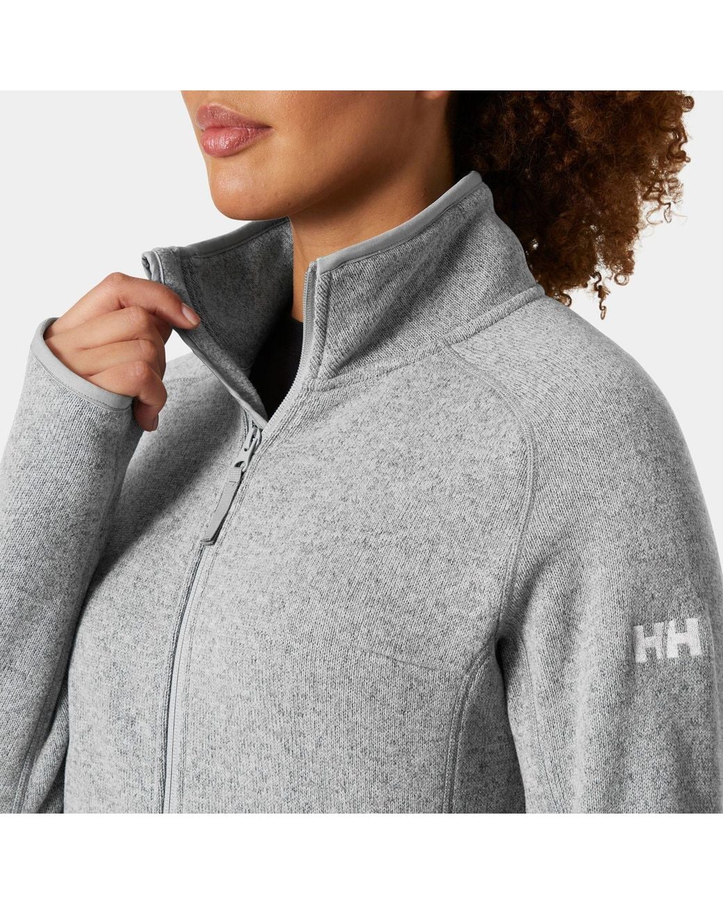 Helly Hansen Gray Varde Fleece 2.0 Jacket