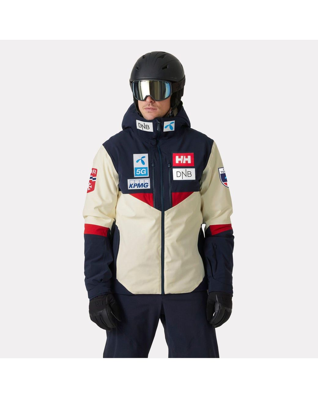 Helly hansen ski jacket blue online