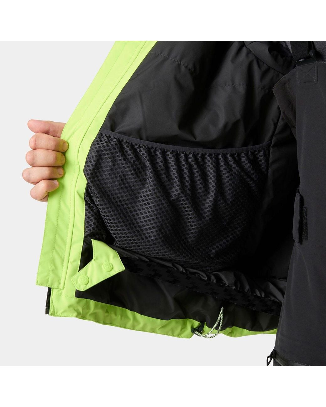 Helly Hansen Green Emiko Insulated Ski Jacket for men
