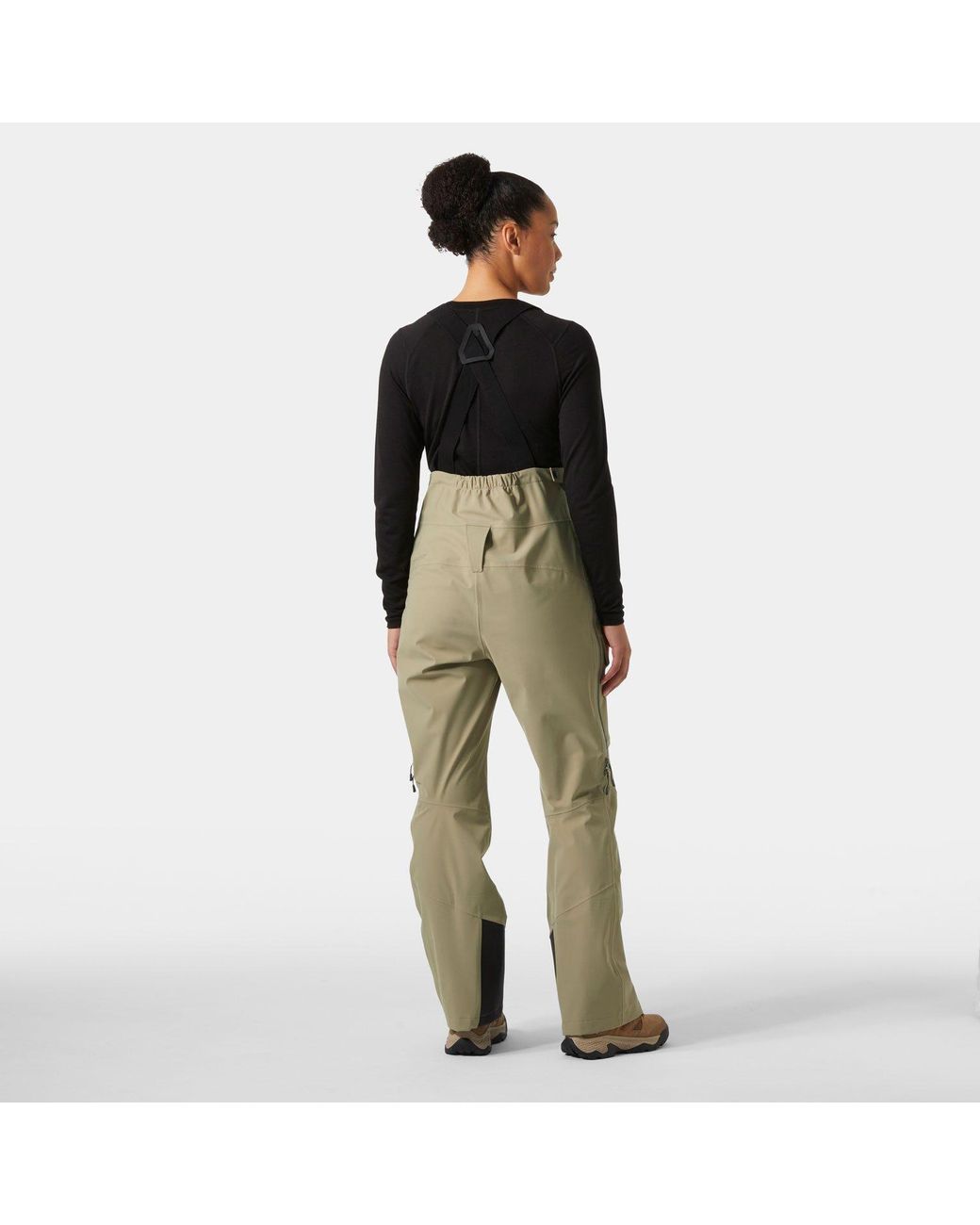 Helly Hansen Green Verglas Backcountry Ski Bib Trousers