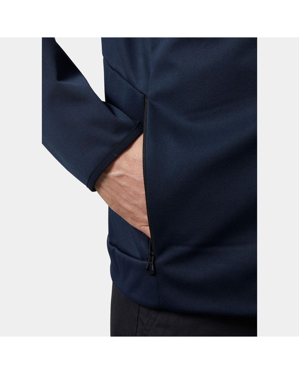 Helly Hansen Blue Hp Windproof Fleece Sailing Jacket 2.0 for men