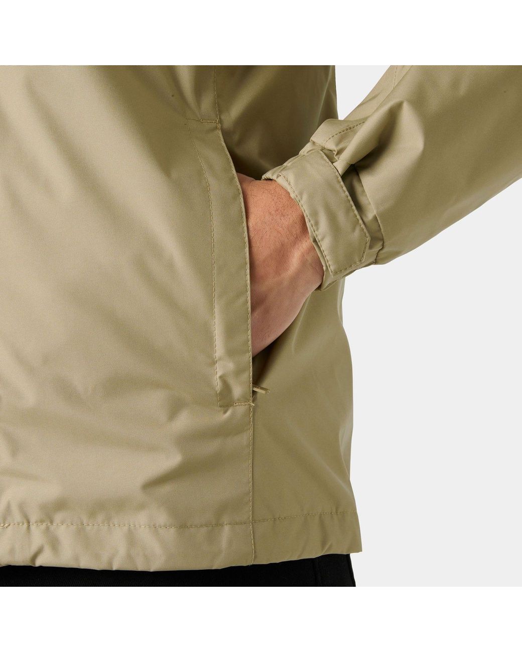 Helly Hansen Green Dubliner Shell Rain Jacket for men