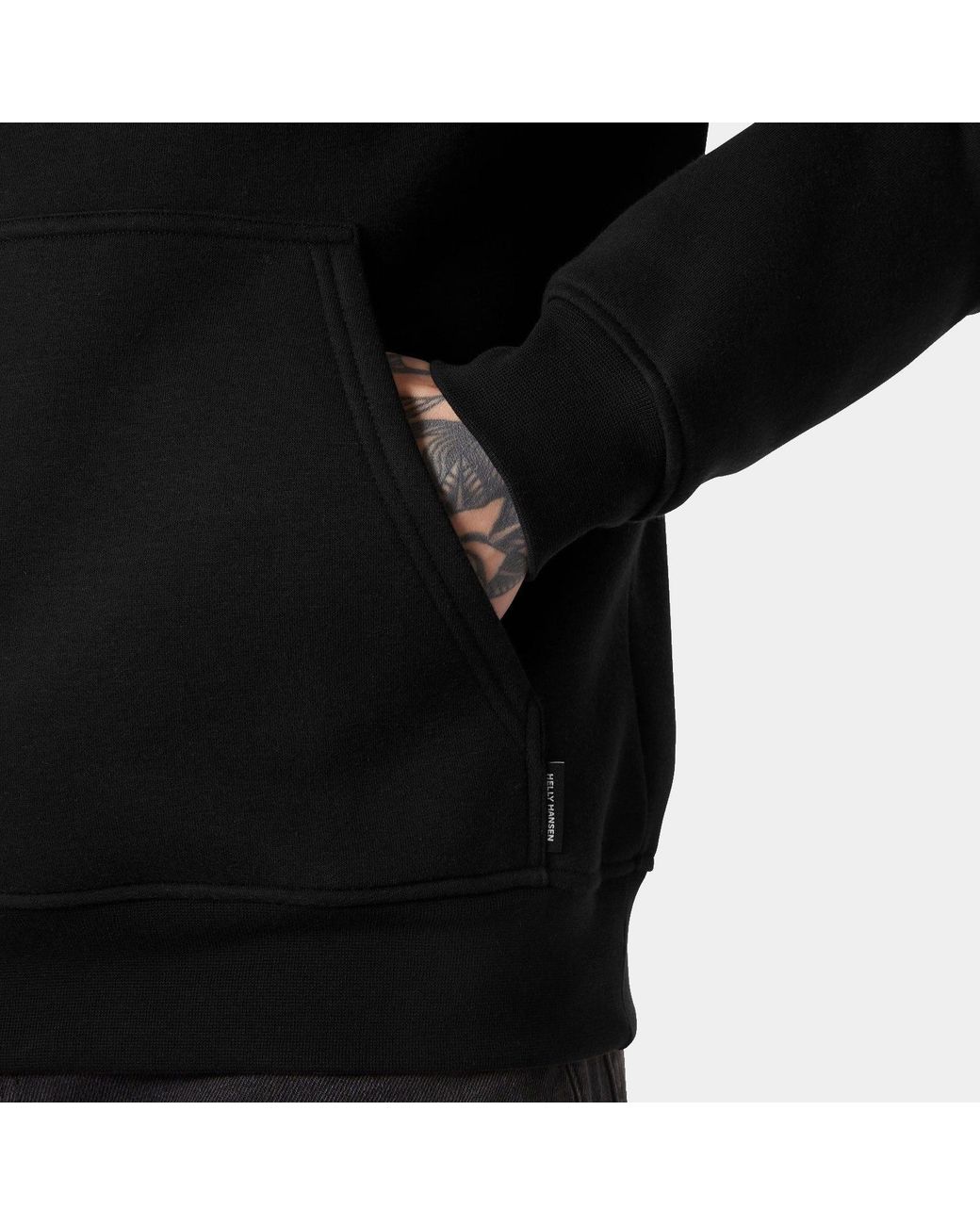 Helly Hansen Black Elevate Hoodie for men