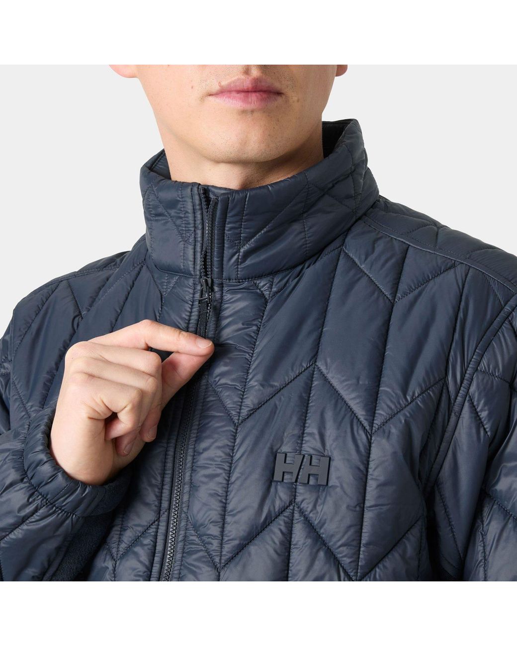 Helly Hansen Blue Afton Hybrid Jacket for men