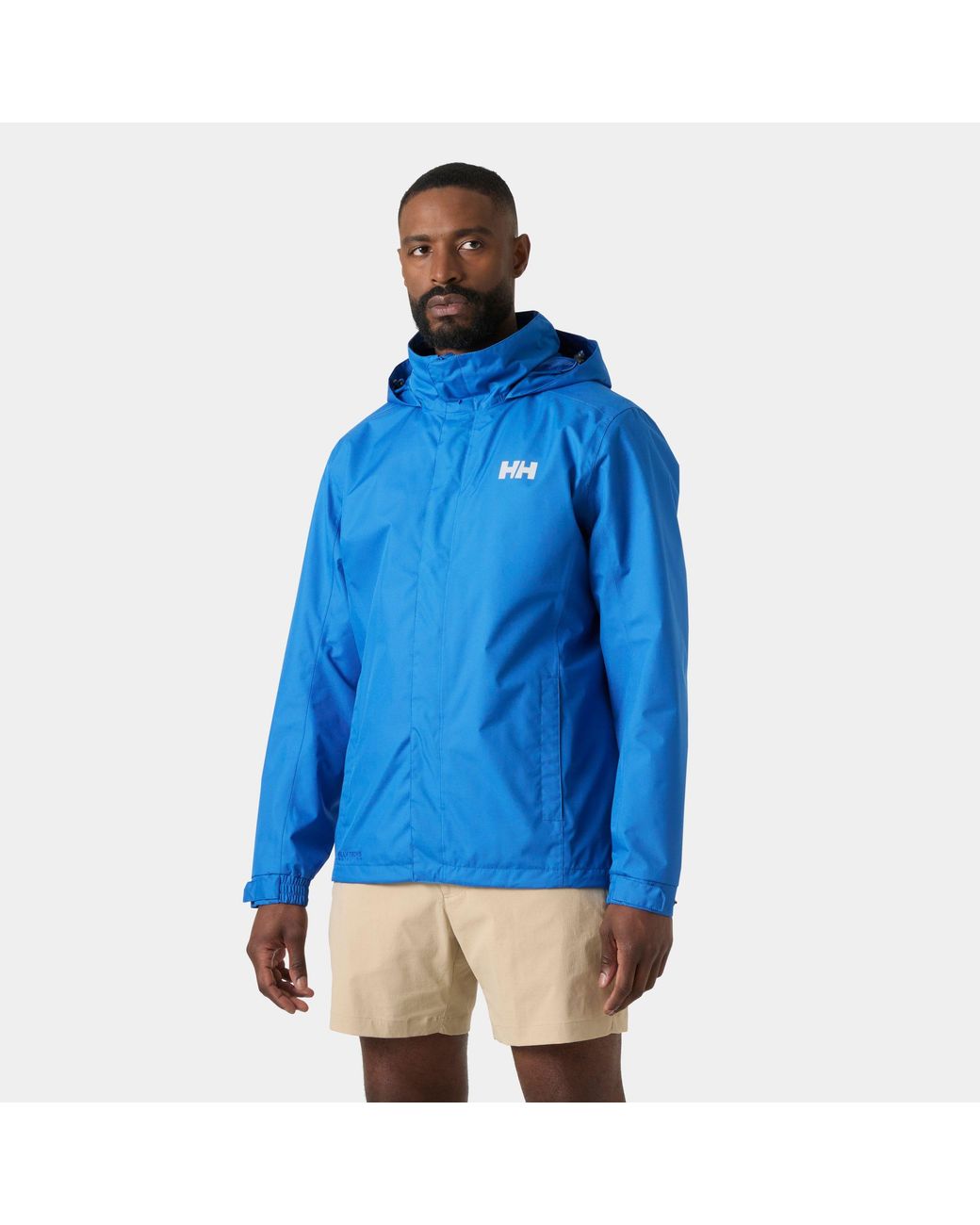 Helly Hansen Blue Dubliner Shell Rain Jacket for men