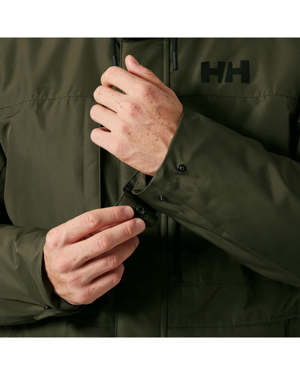 Helly Hansen Green Coastal 3.0 Parka for men
