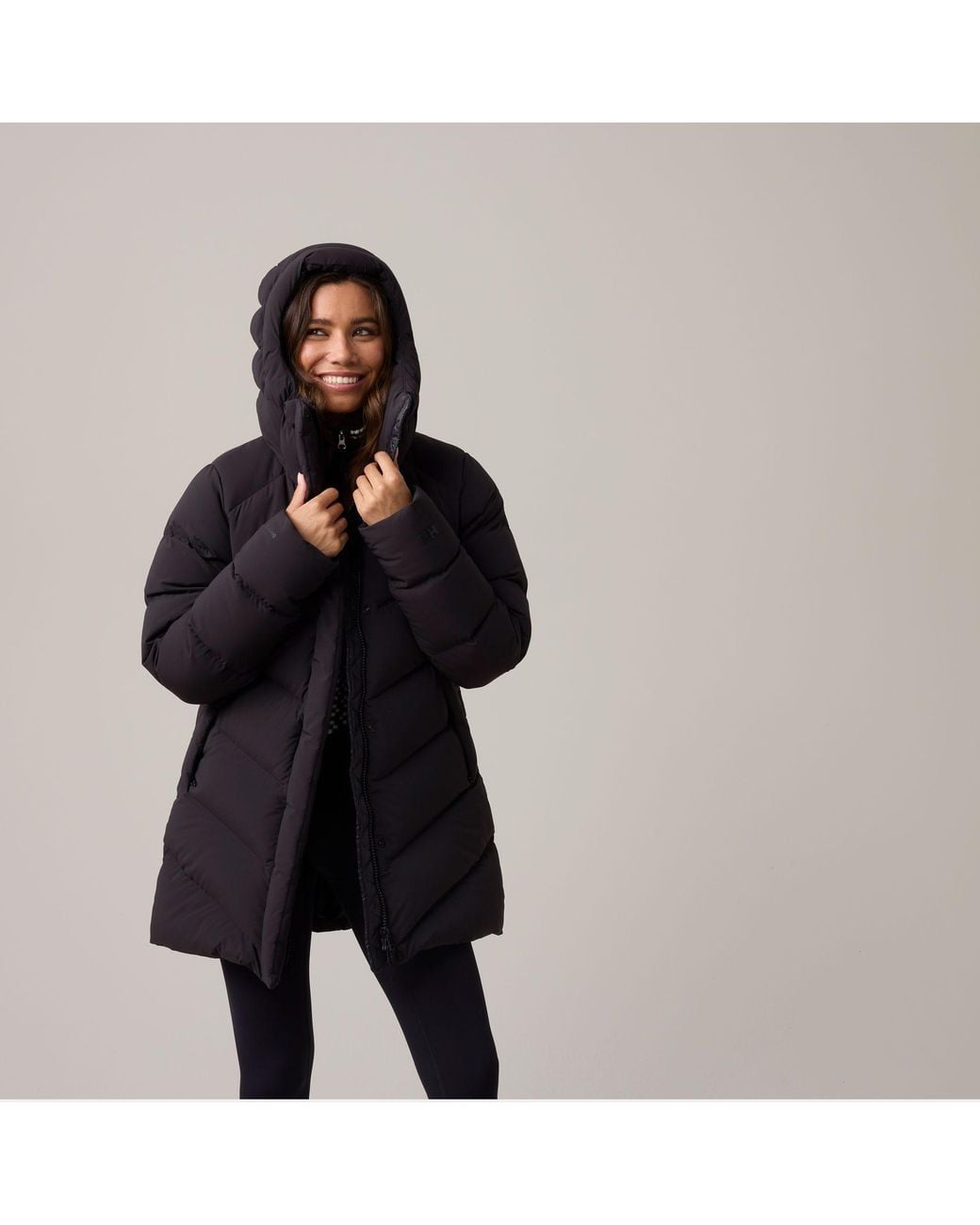 Helly Hansen Black Helly Puff Down Parka