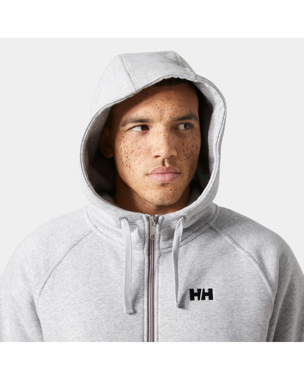 Elevate Full-Zip Felpa Con Cappuccio Nero di Helly Hansen in Black da Uomo