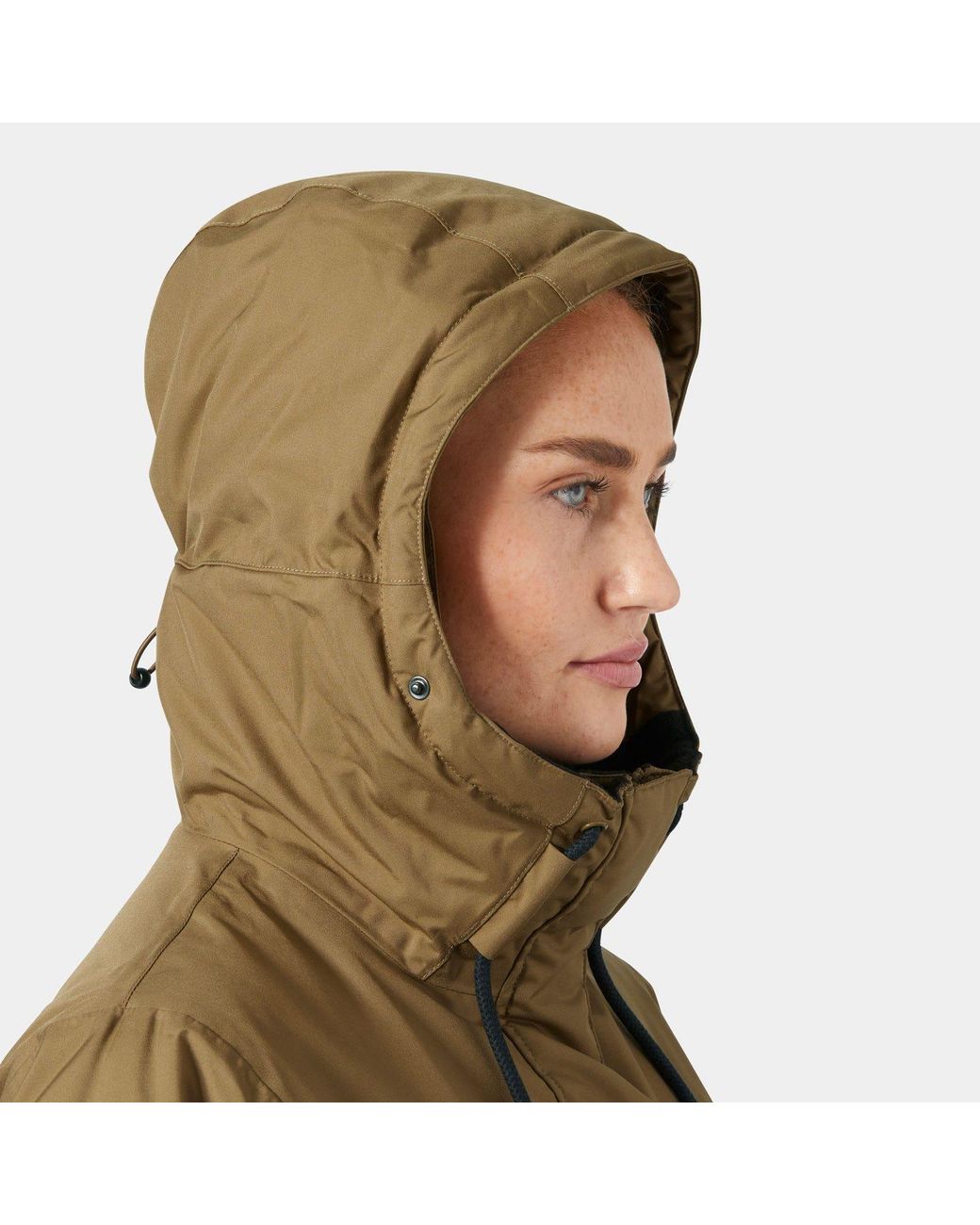 Helly Hansen Green Coastal Parka