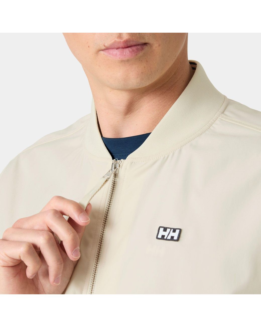Helly Hansen Natural Marine Bomber Jacket for men