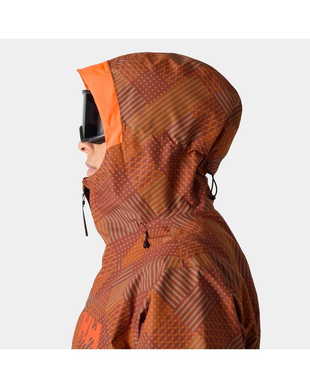 Helly Hansen Brown Emiko Shell Ski Jacket for men