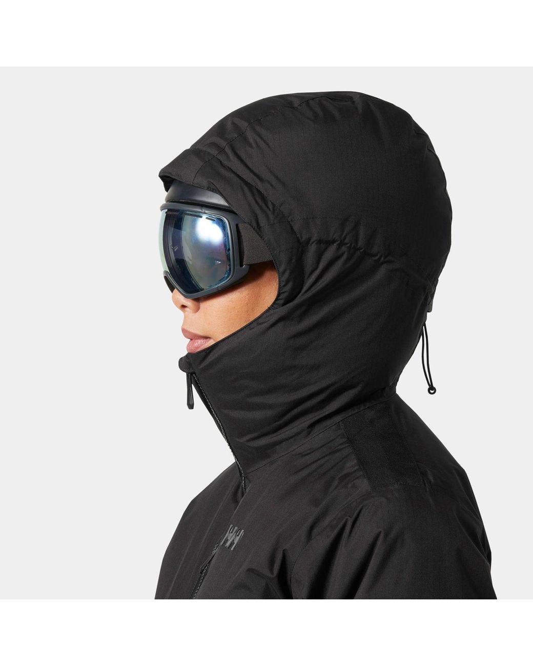 Helly Hansen Black Kvitfjell Race Puffy Ski Jacket