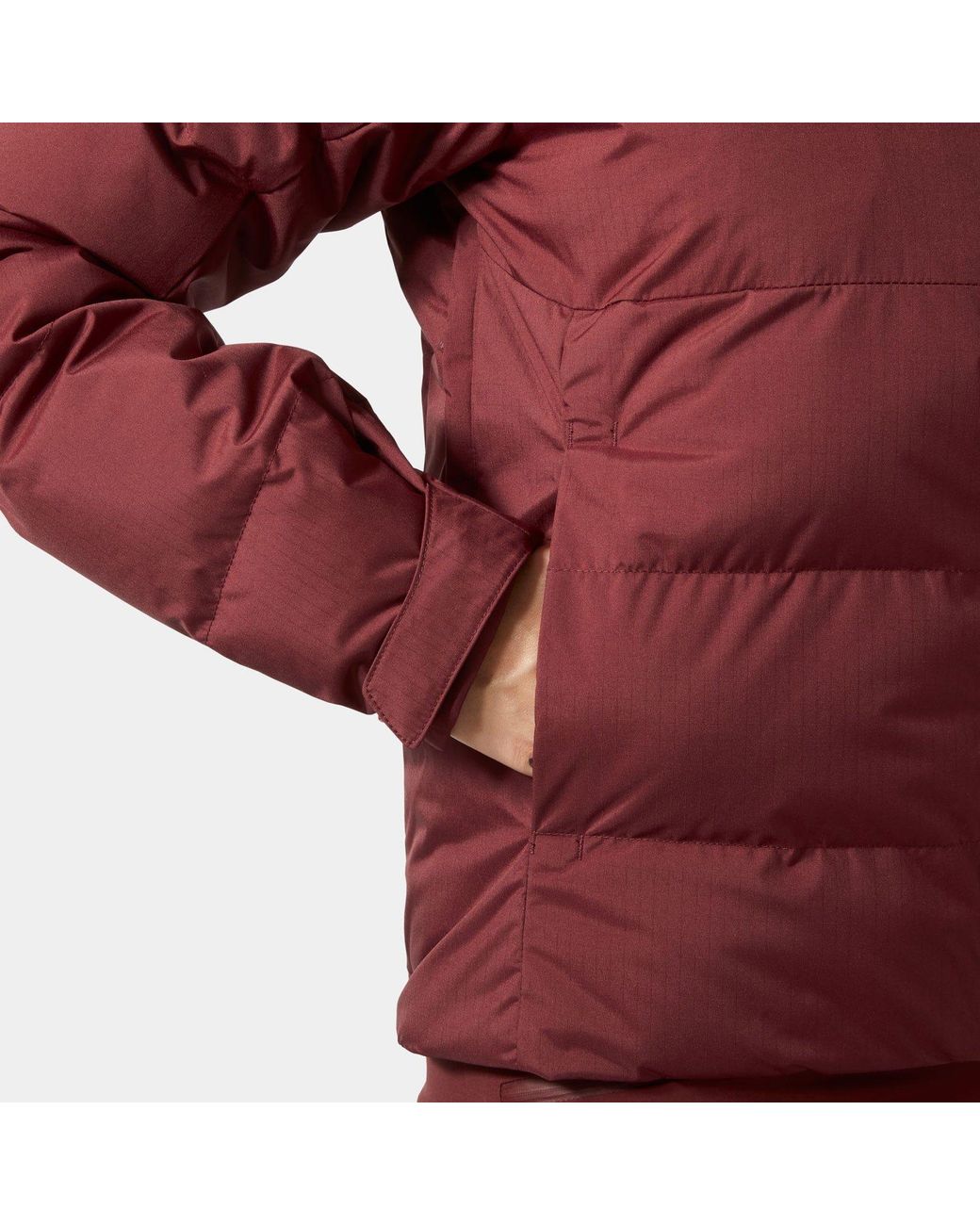 Helly Hansen Red Kvitfjell Race Puffy Ski Jacket