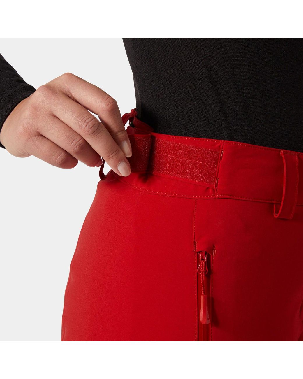 Helly Hansen Red Alphelia 2.0 Insulated Ski Trousers