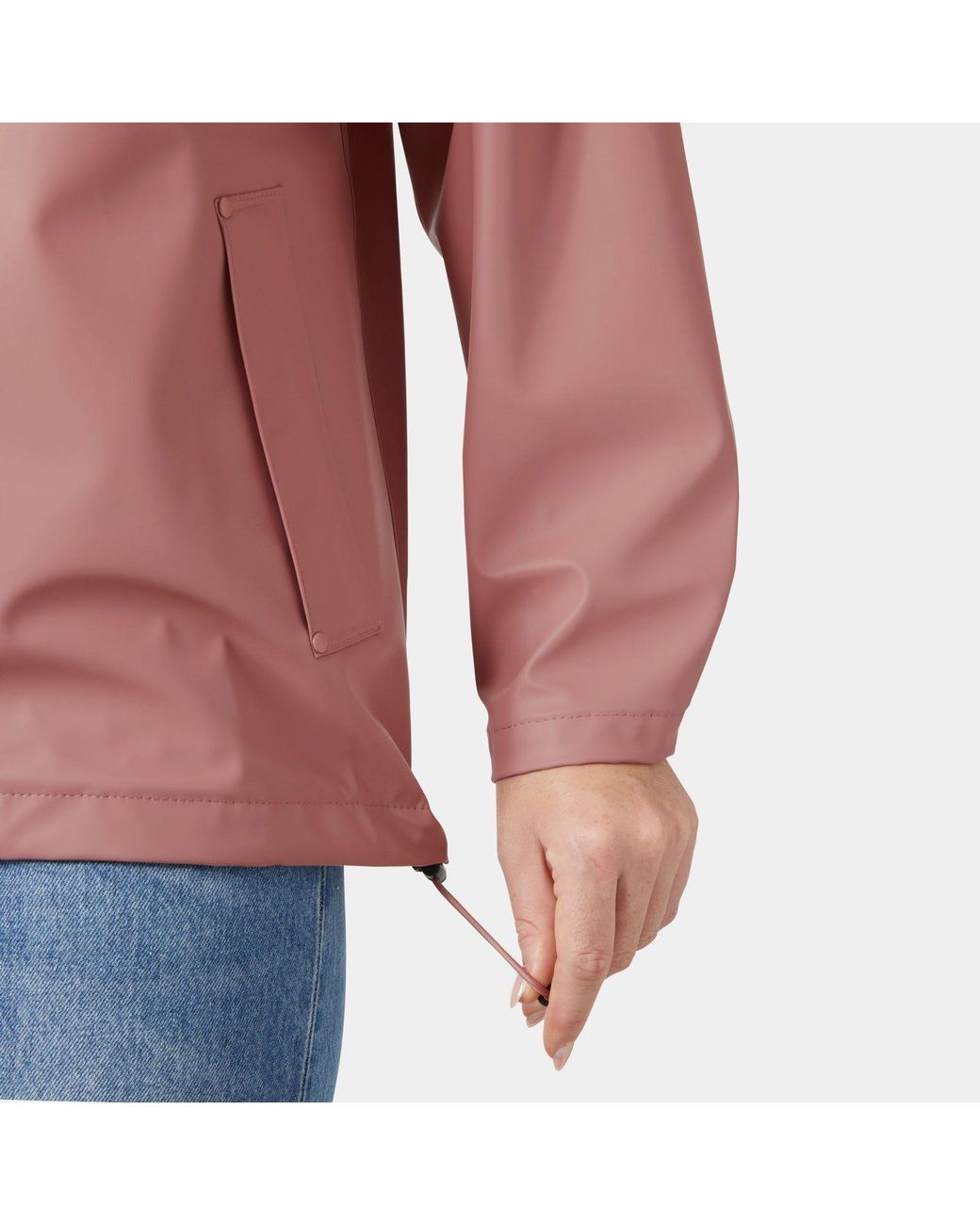 Helly Hansen Red Moss Iconic Waterproof Rain Jacket