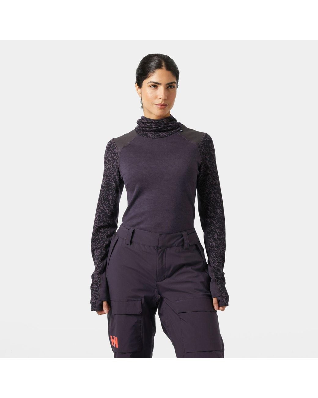 Helly Hansen Blue Lifa Merino Midweight Balaclava Hoodie