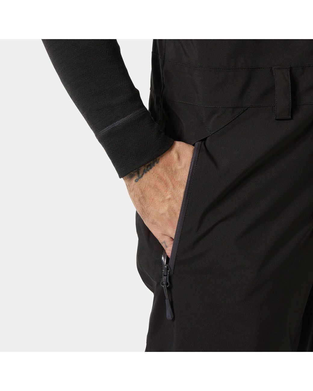 Helly Hansen Black Legendary Insulated Bib Pant for men