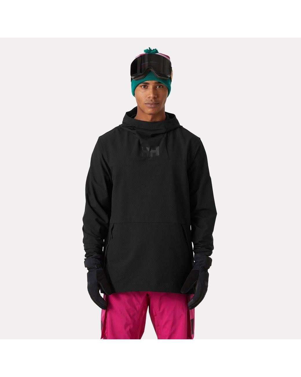 Helly Hansen Black Ullr D Shield Ski Hoodie 2.0