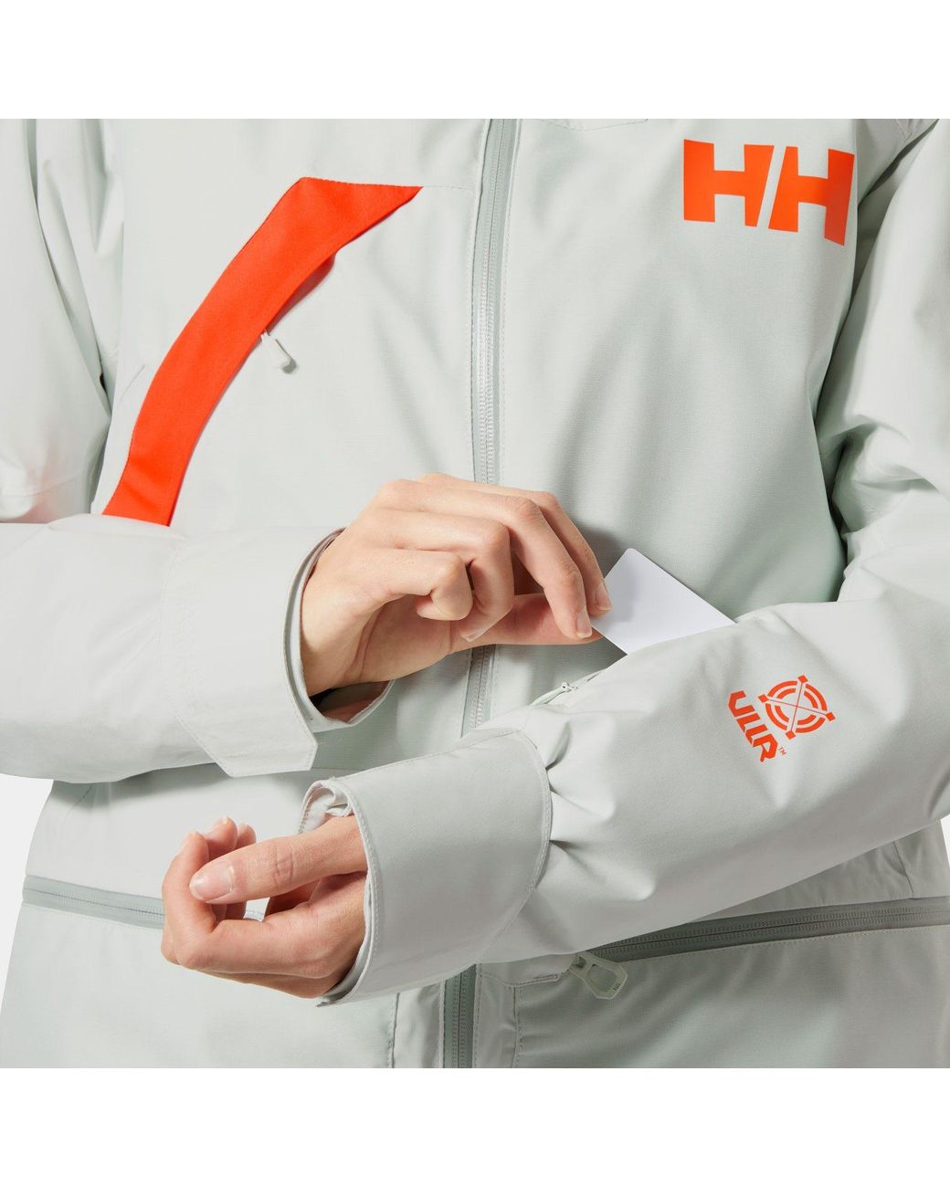 Helly Hansen Metallic Whitewall Lifaloft 3.0 Ski Jacket