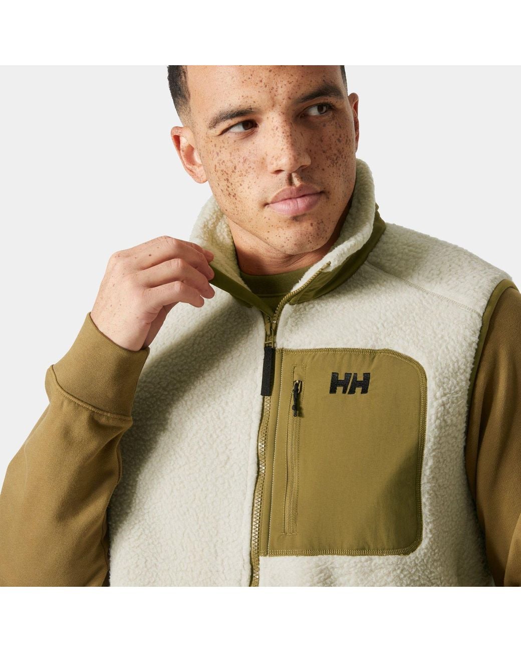 Helly Hansen Green Panorama Pile Fleece Vest