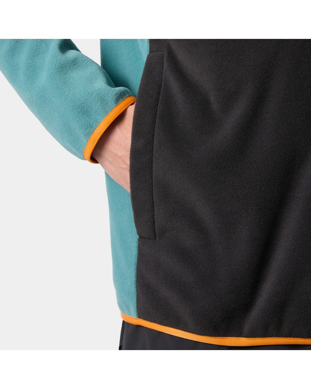 Daybreaker Snap Pullover Verde di Helly Hansen in Green da Uomo