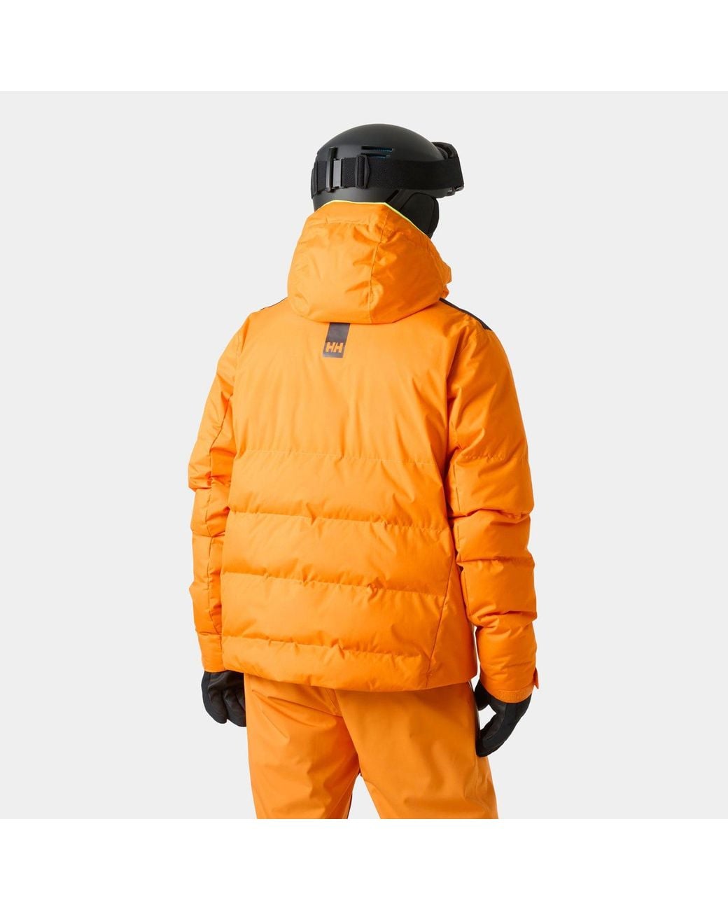 Helly Hansen Orange Kvitfjell Race Puffy Ski Jacket for men