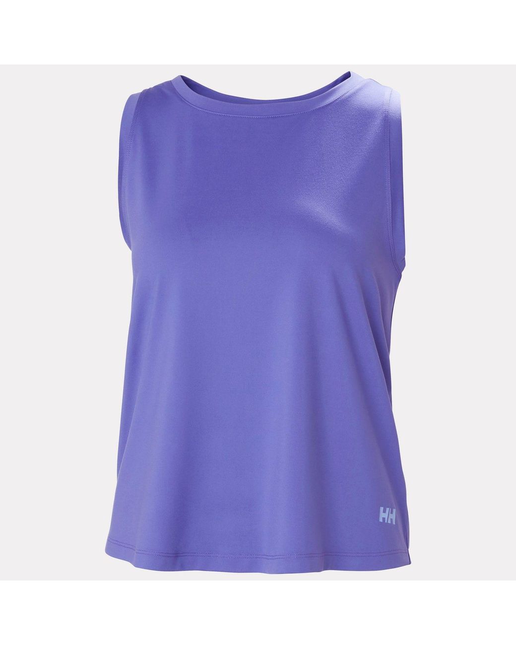 Helly Hansen Purple Tech Split Back Tank 2.0