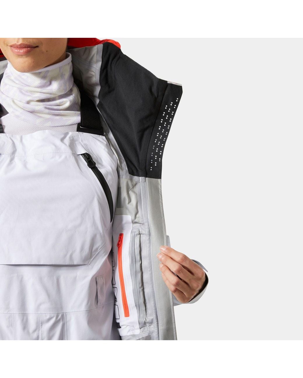 Ridge Infinity Shell Jacket Femme Blanc Helly Hansen en coloris White
