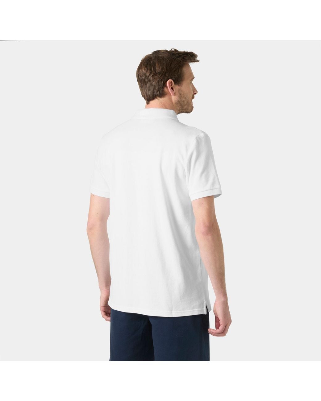 Helly Hansen White Hudson Polo for men