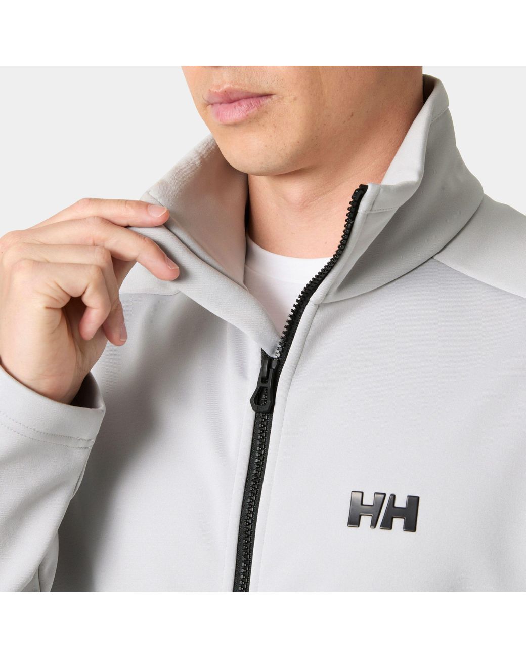 Helly Hansen Gray Hp Fleece Jacket for men