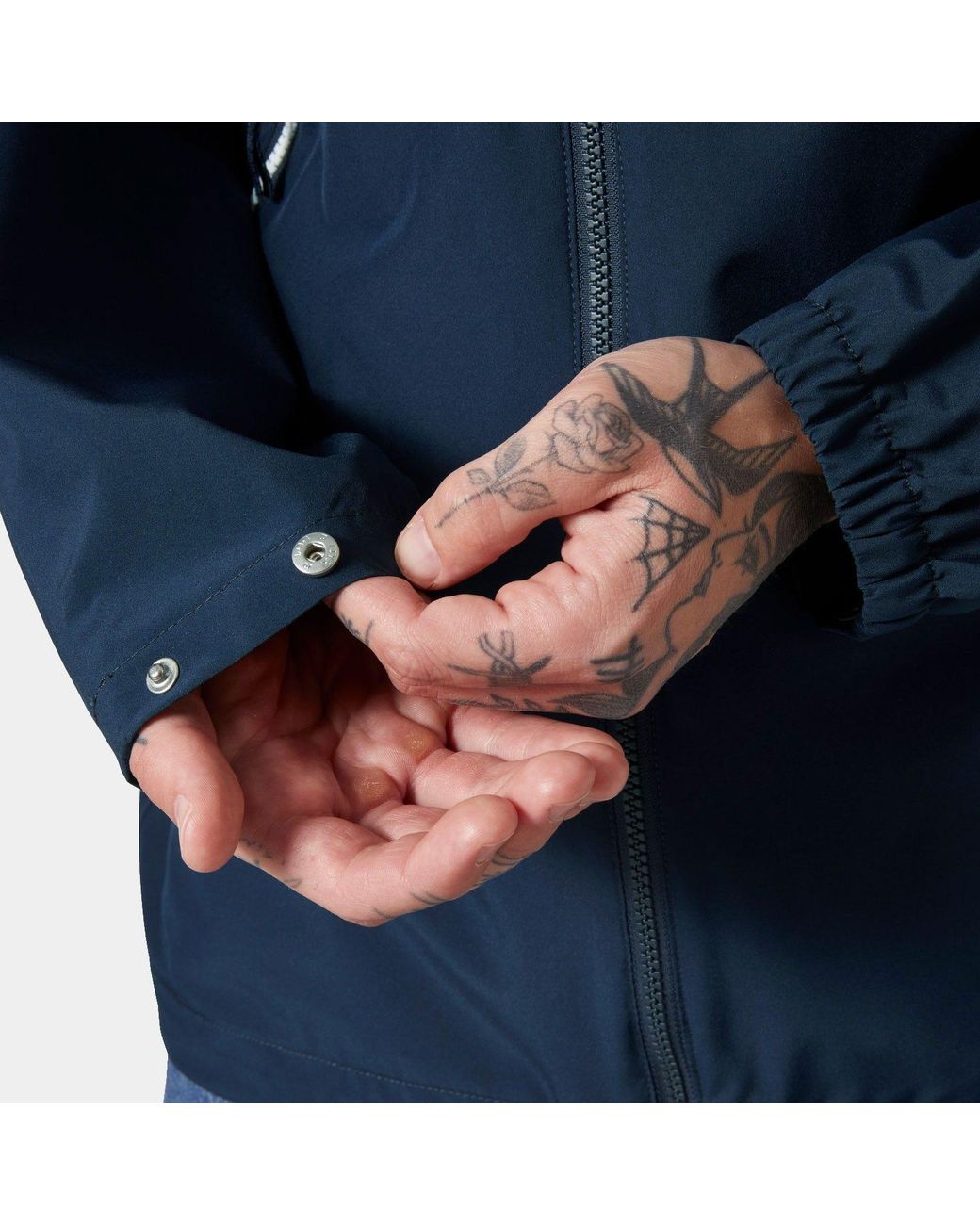 Helly Hansen Blue Helly-hansen Sandoy Rain Jacket for men