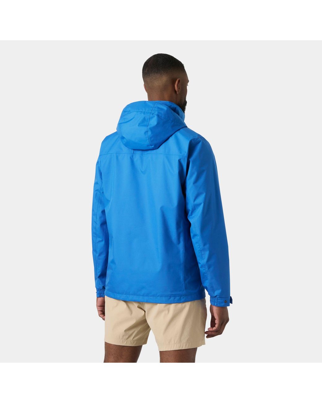 Helly Hansen Blue Dubliner Shell Rain Jacket for men