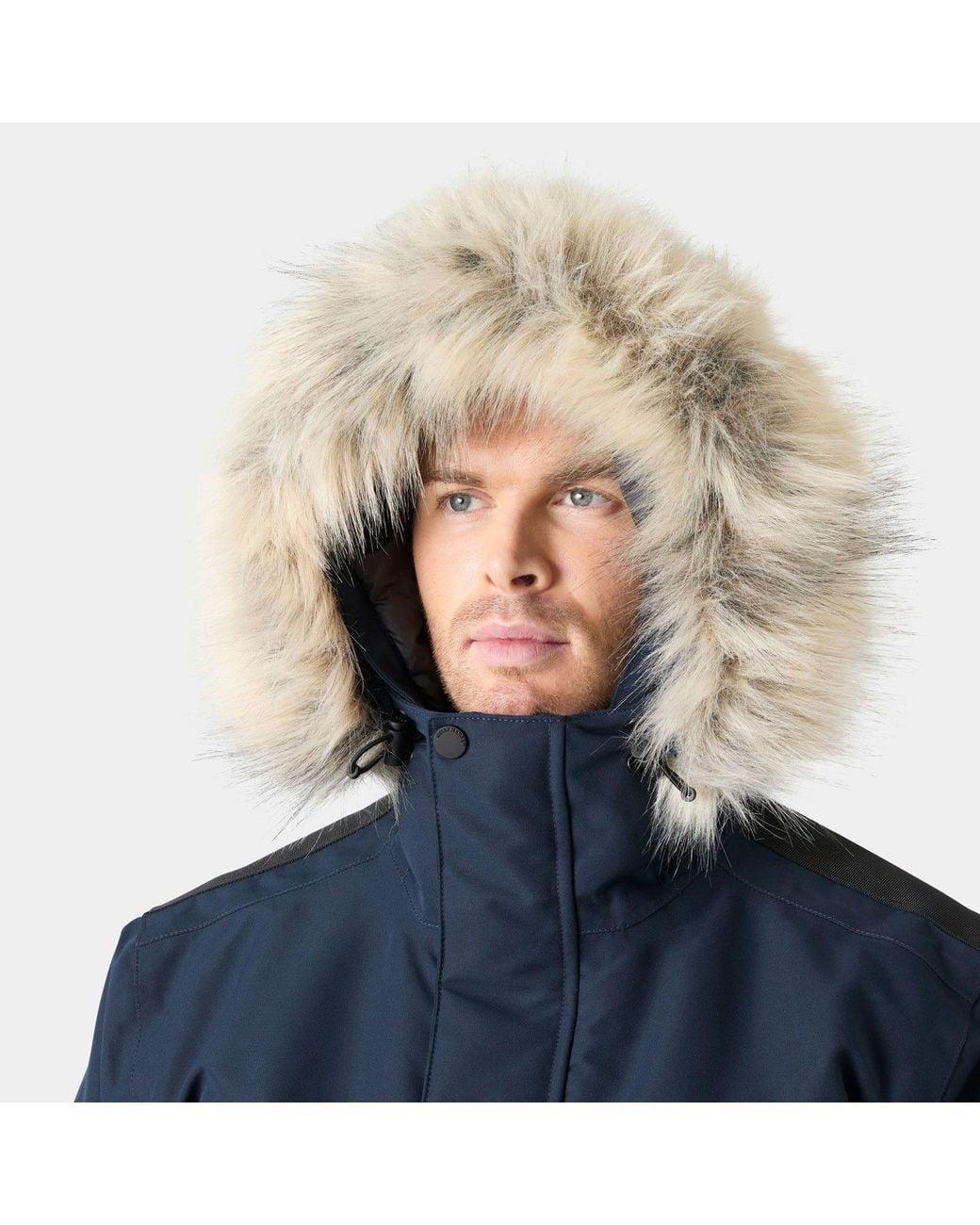 Helly Hansen Blue Arctic Boreal Parka for men