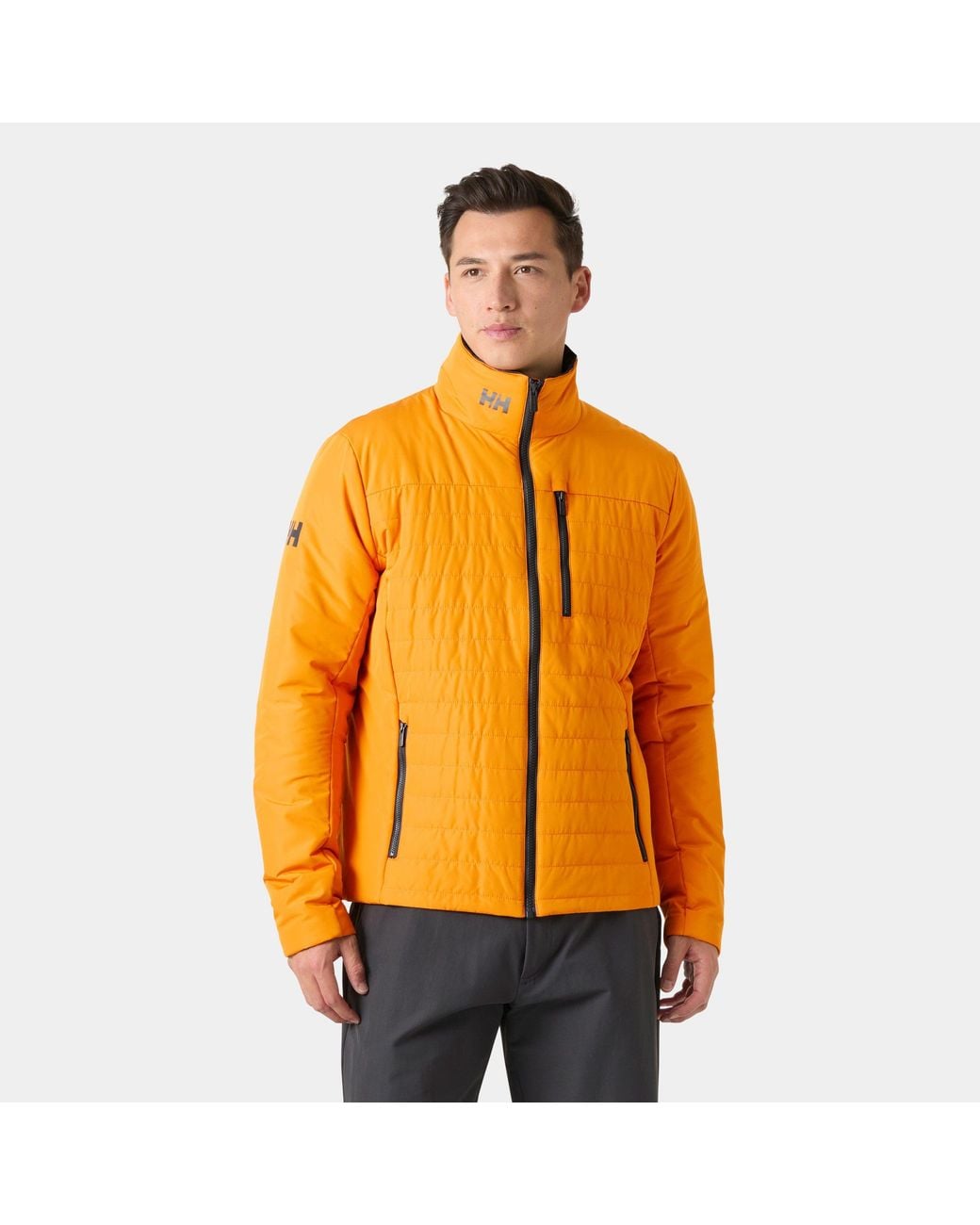 Helly Hansen Orange Crew Insulator Sailing Jacket 2.0 for men