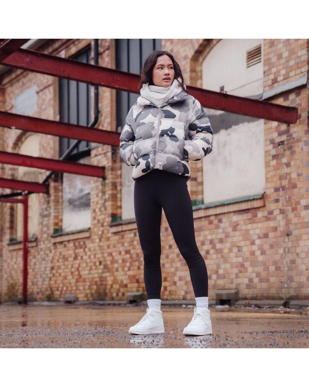 Helly Hansen Gray Jade Puffer Jacket