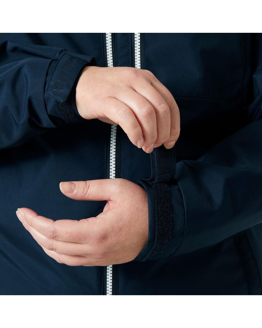 Helly Hansen Long Belfast 3/4 Length Rain Jacket Blue