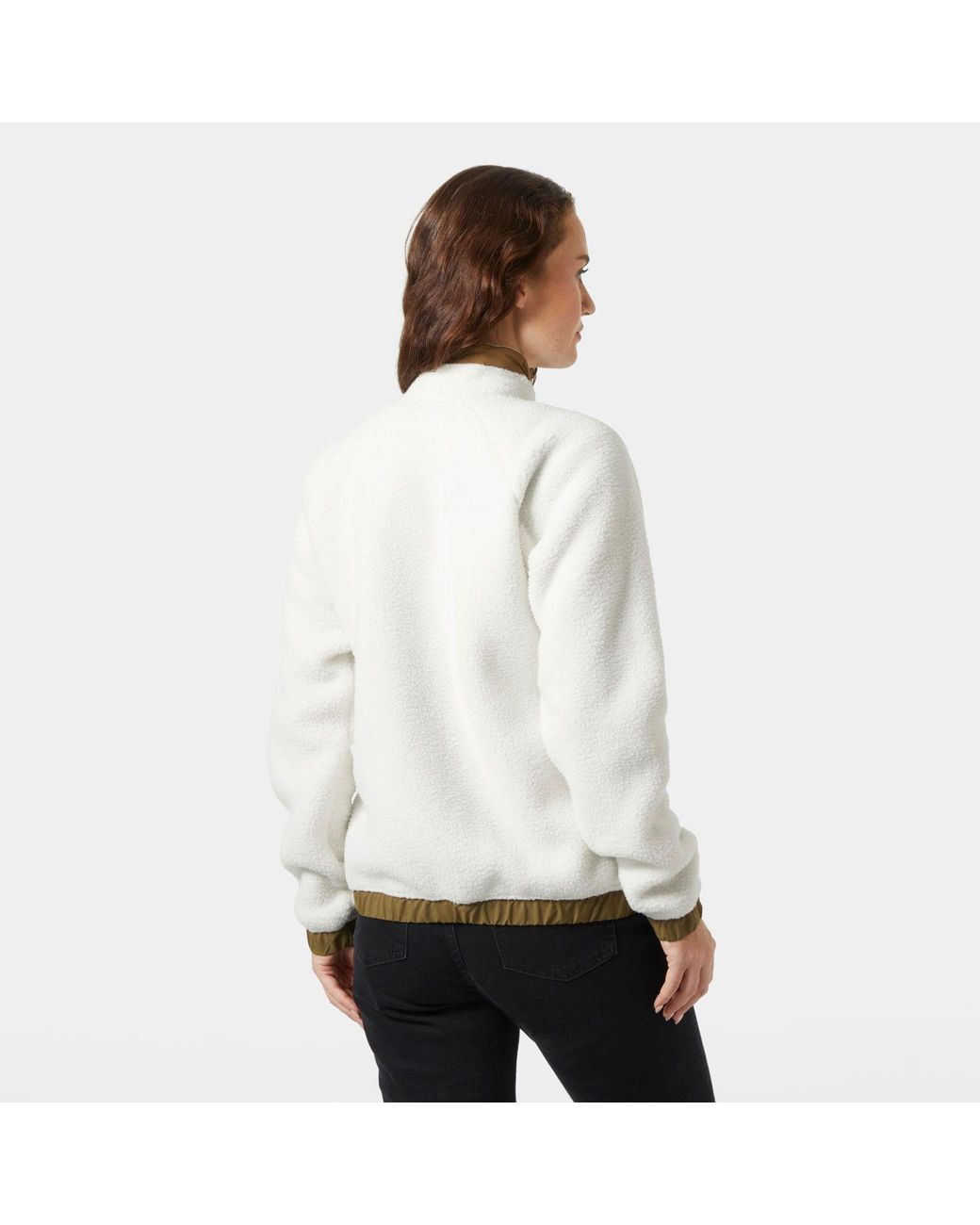 Helly Hansen White Imperial Pile Snap