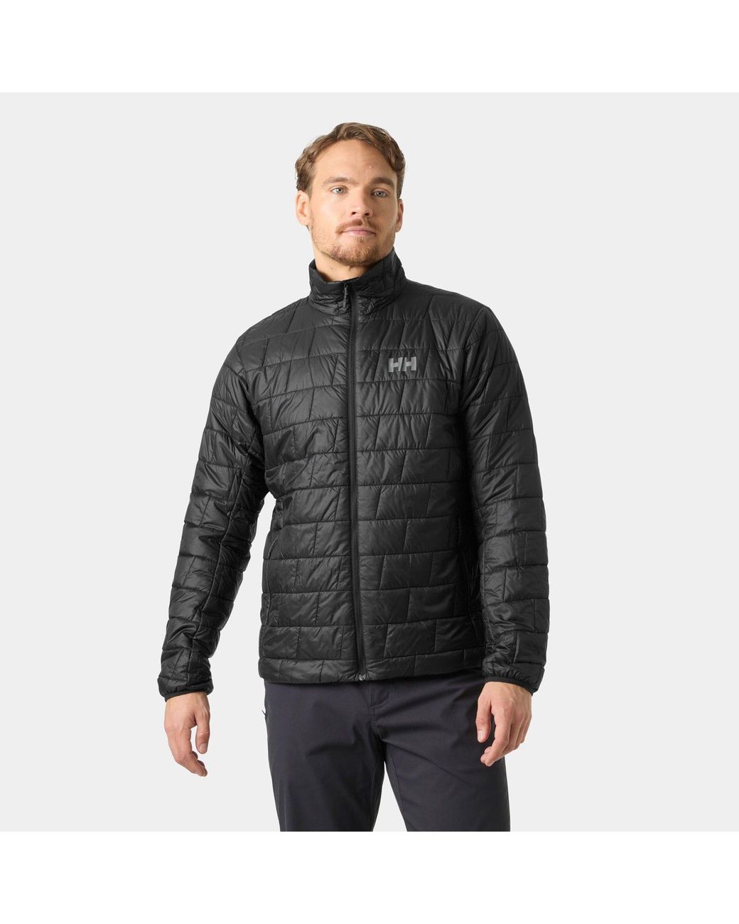 Helly Hansen Black Lifaloft Insulator Jacket for men