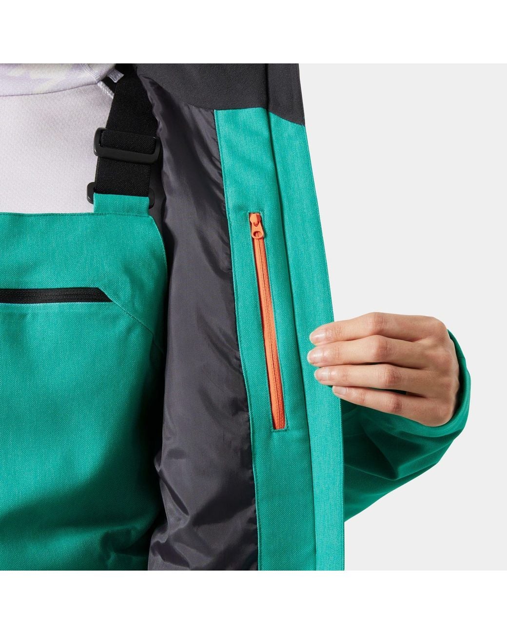 Helly Hansen Blue Powderqueen 3.0 Durable Ski Jacket